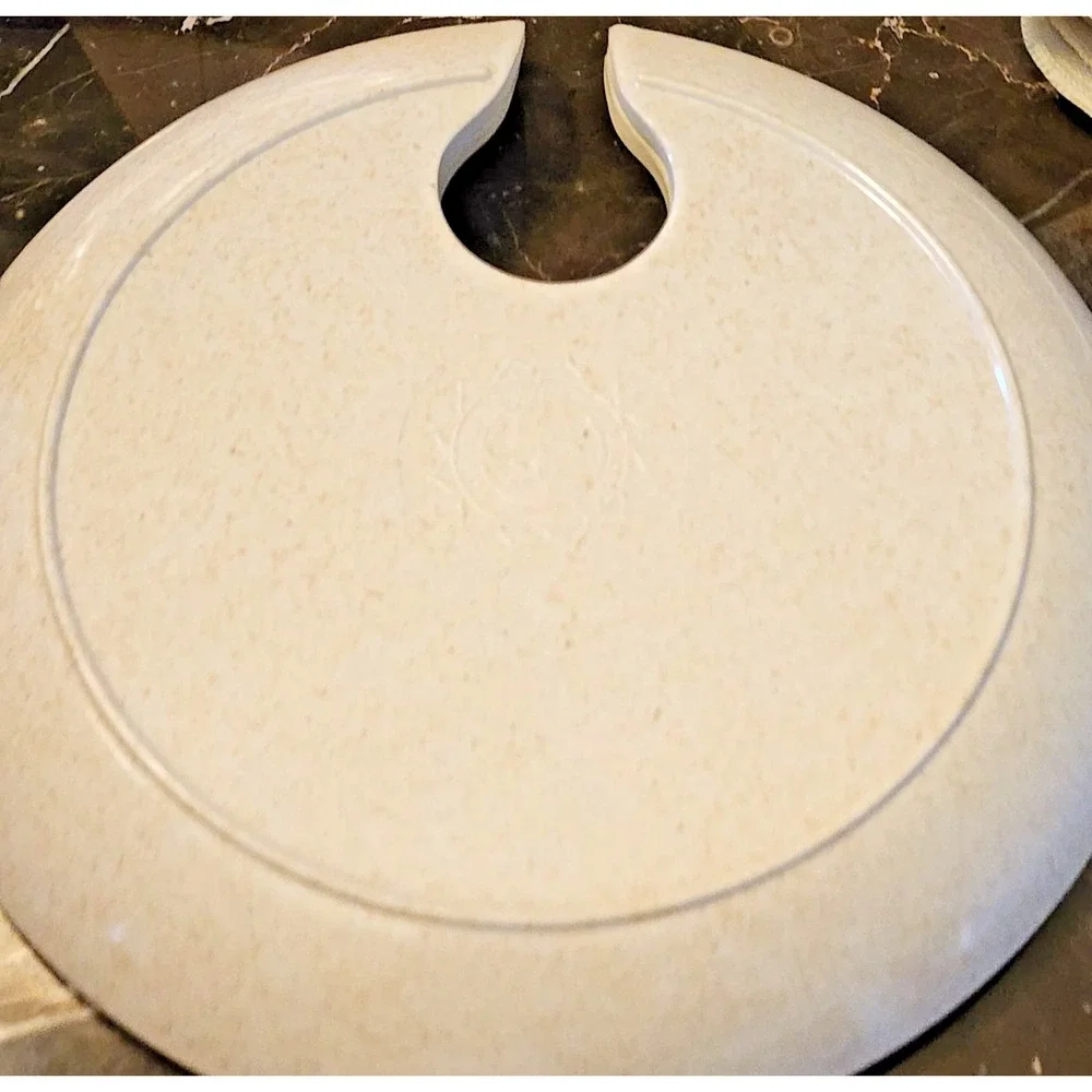 Evergreen Earthaware Bamboo Cardinal Dessert Appetizer Snack Plates Set of 4